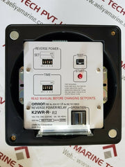 Omron k2wr-r-r2 reverse power relay 100/110/200/220vac 5a 50/60hz