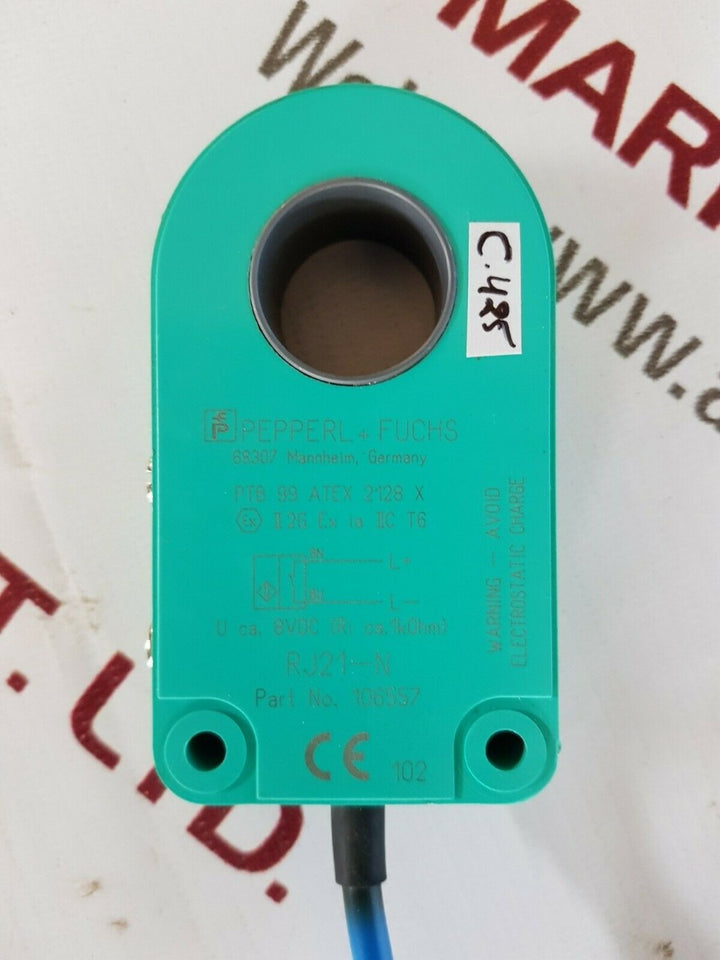Pepperl+fuchs ptb 99 atex 2128 x proximity sensor 106557