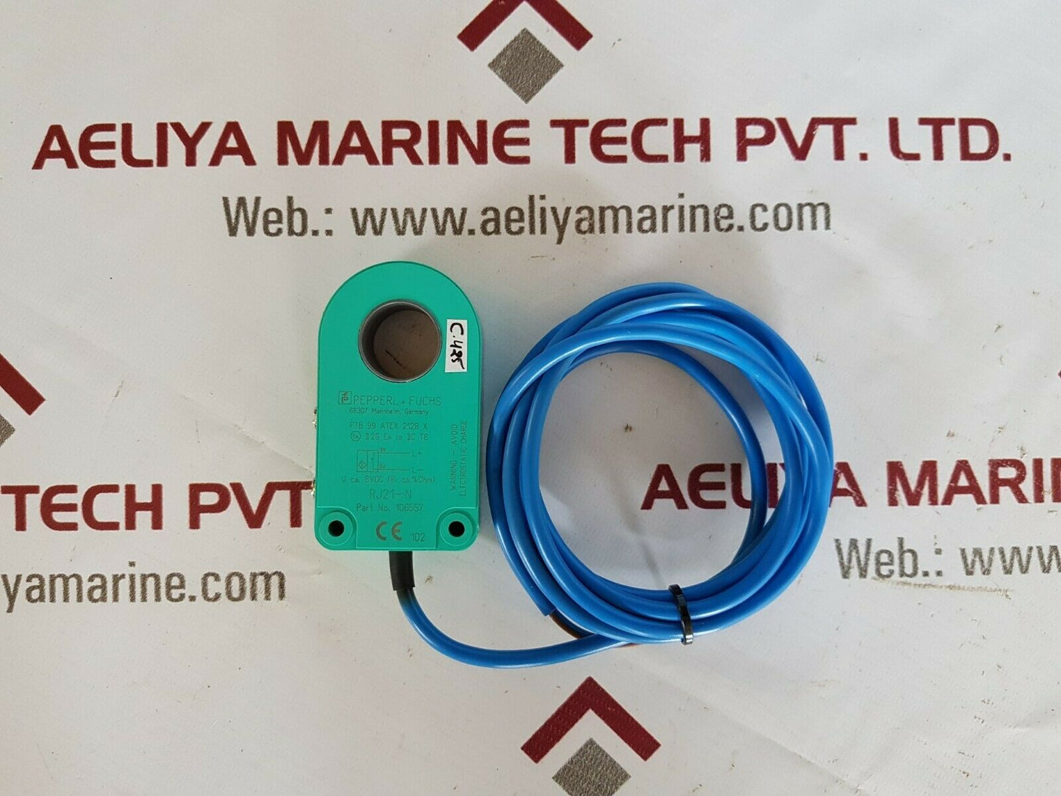 Pepperl+fuchs ptb 99 atex 2128 x proximity sensor 106557