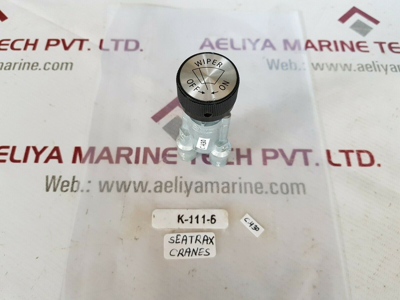 Sprague k-111-6 end port air wiper control valve