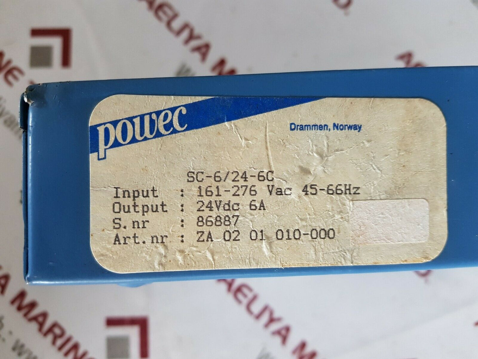 Autronica sc-6/24-6c switch mode power supply