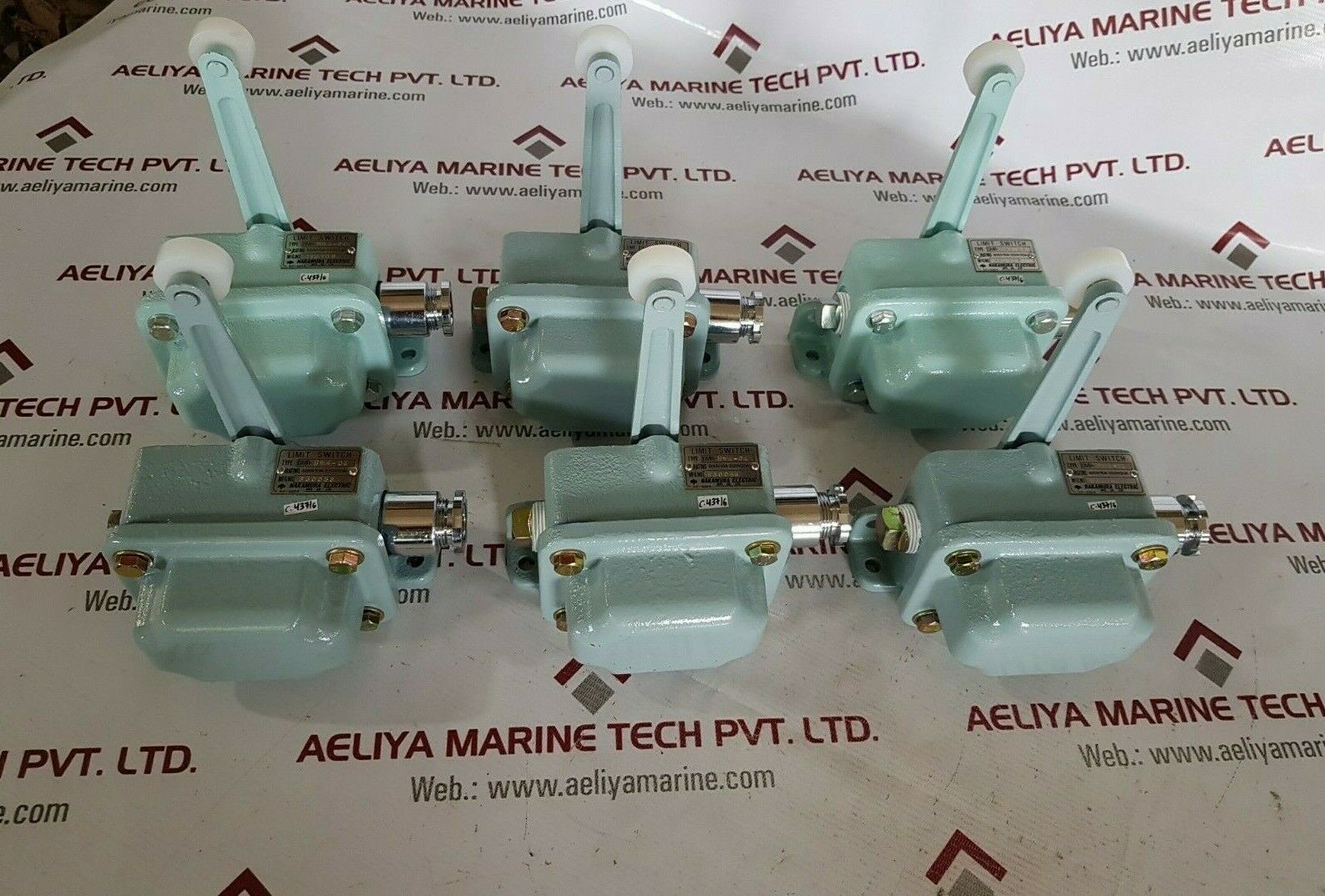 Nakamura electric dmr-bw4-04 limit switch 600v 10a-250v 20a