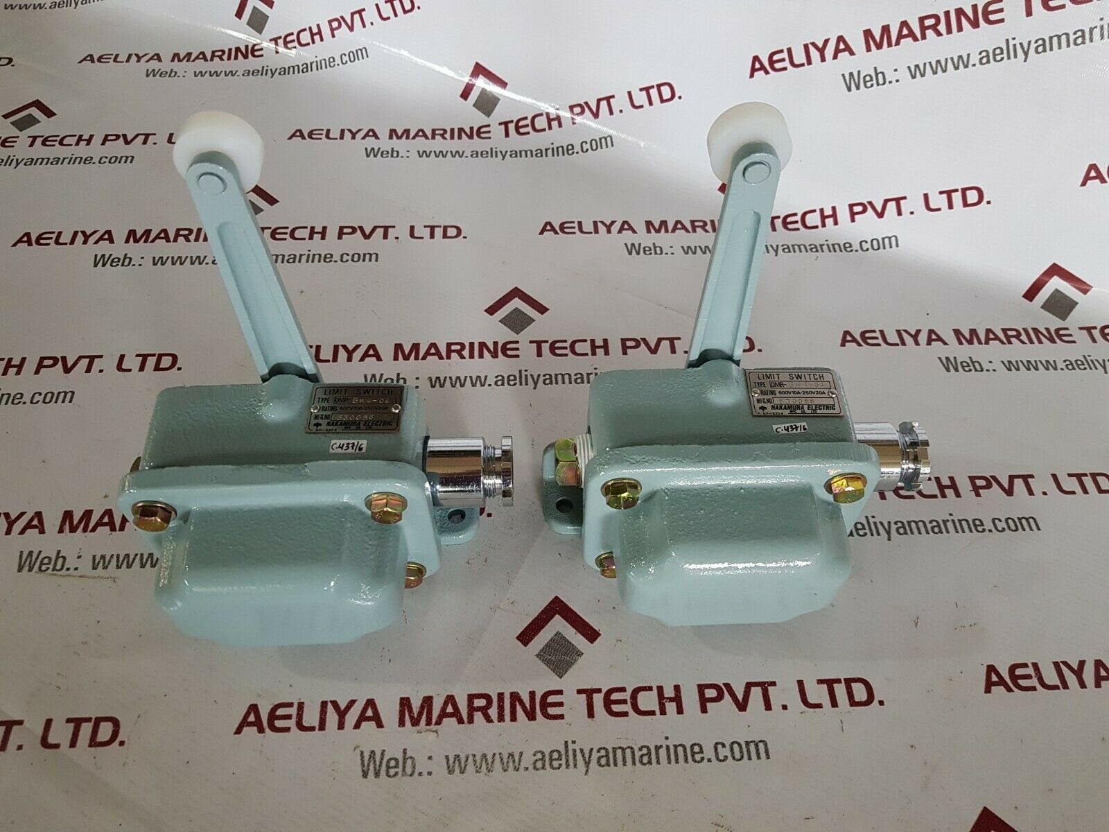 Nakamura electric dmr-bw4-04 limit switch 600v 10a-250v 20a