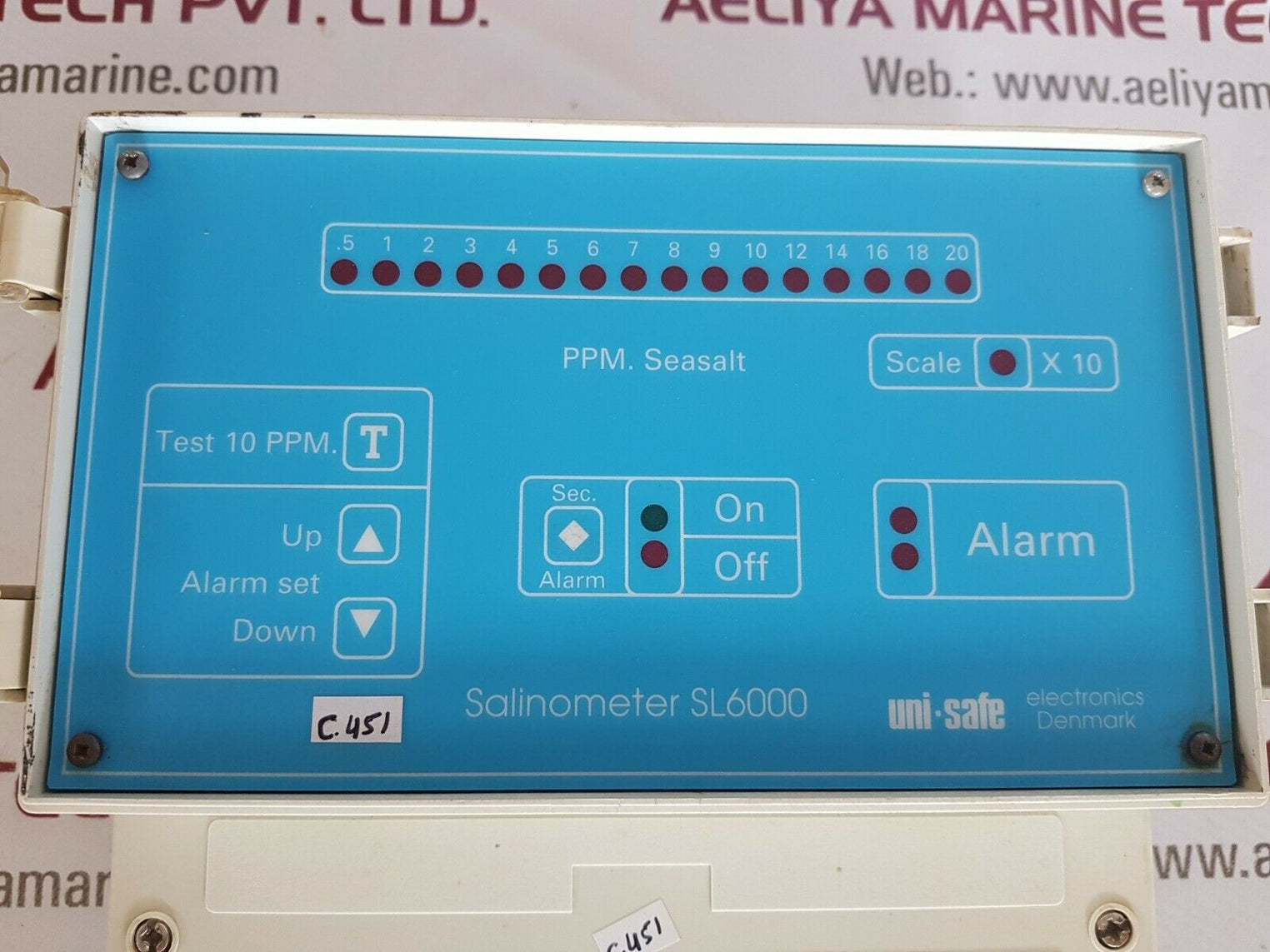 Uni-safe salinometer sl6000 used