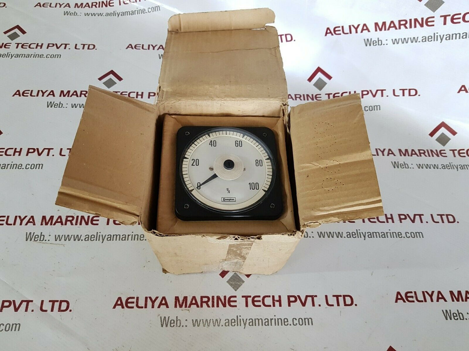 Crompton 077-05aa-hf panel meter