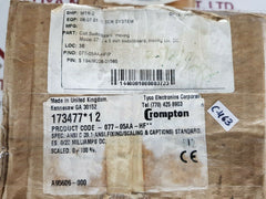 Crompton 077-05aa-hf panel meter