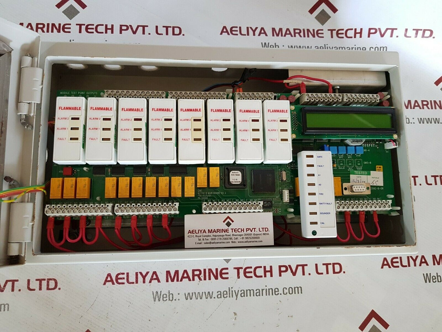 Gas measurement instruments active - 8