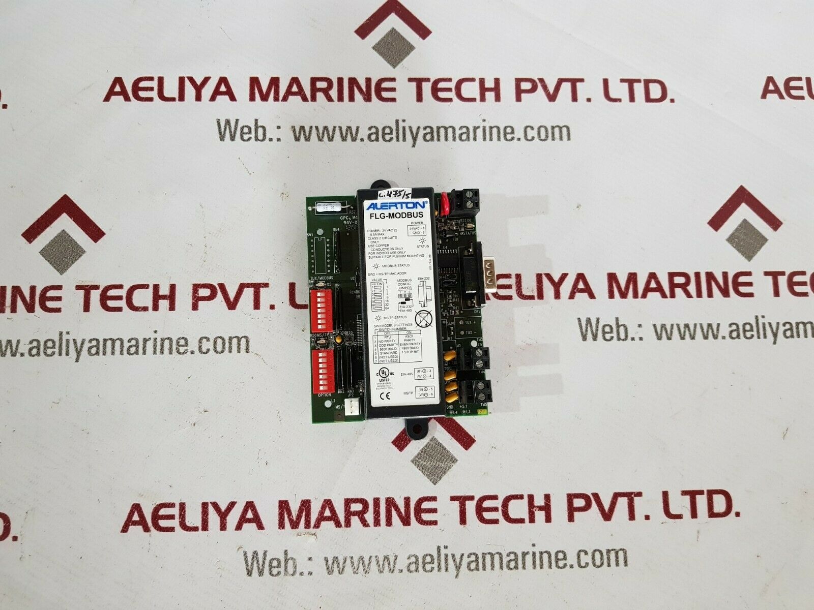Alerton bactalk flg-modbus v1.00 logic controller