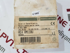 Telemecanique re4 rm11bu time delay relay
