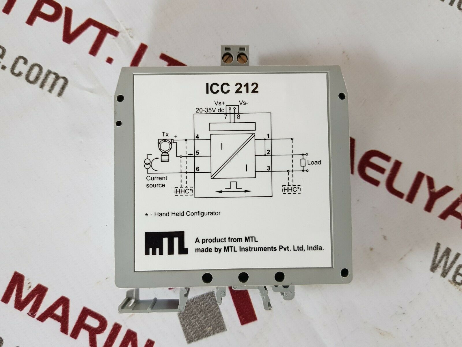 Mtl icc212 repeater power supply/ isolating driver