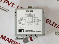 Mtl icc212 repeater power supply/ isolating driver