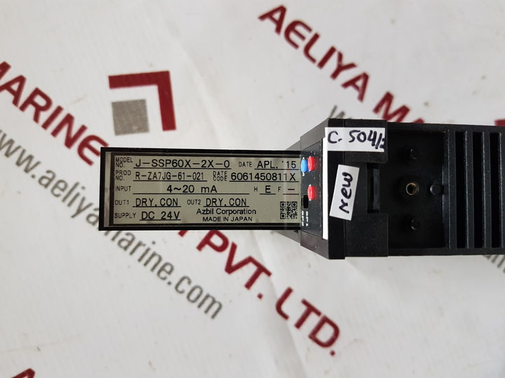 azbil j-ssp60x-2x-0 controller