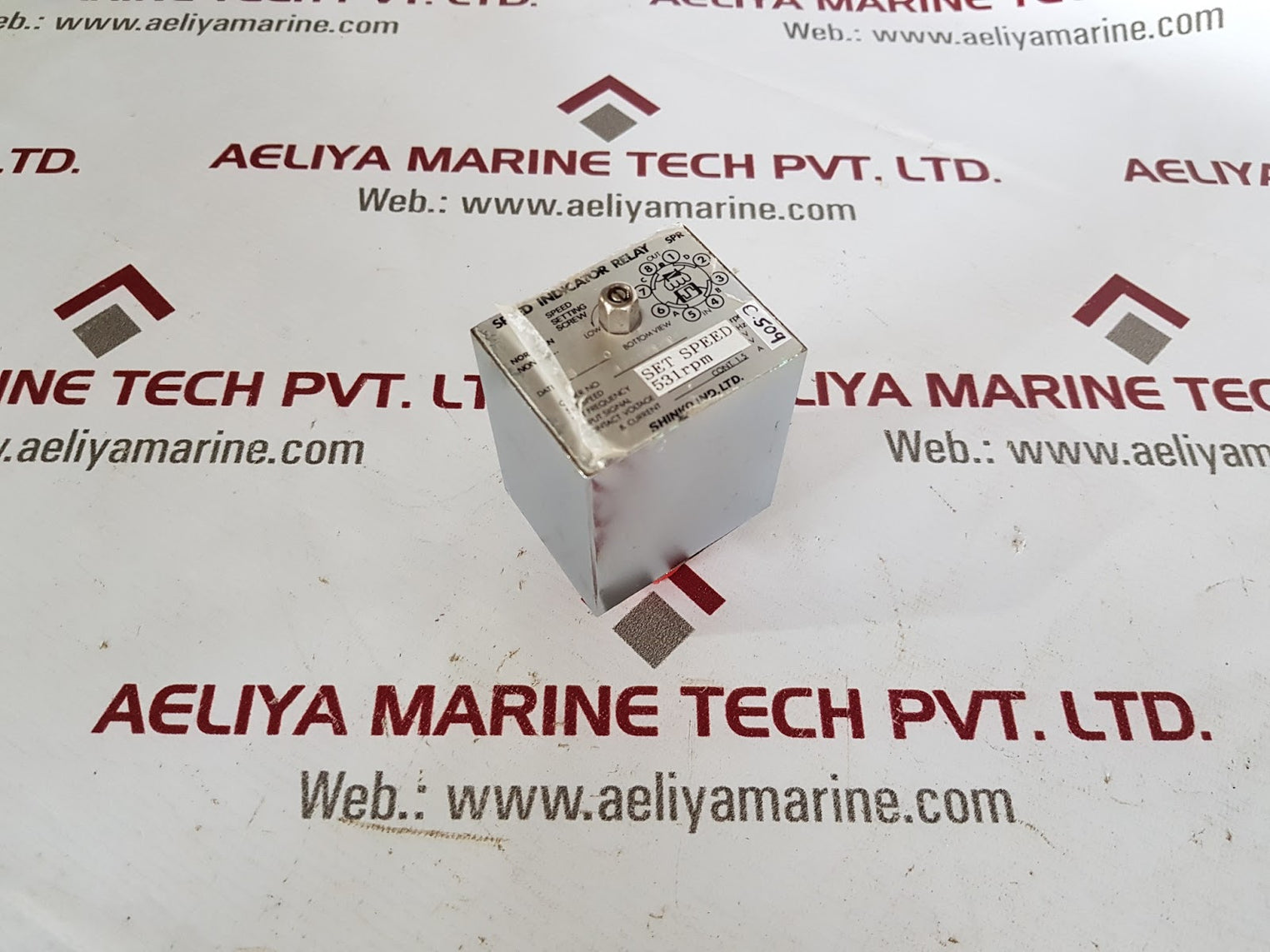 shinko 531rpm speed indicator relay