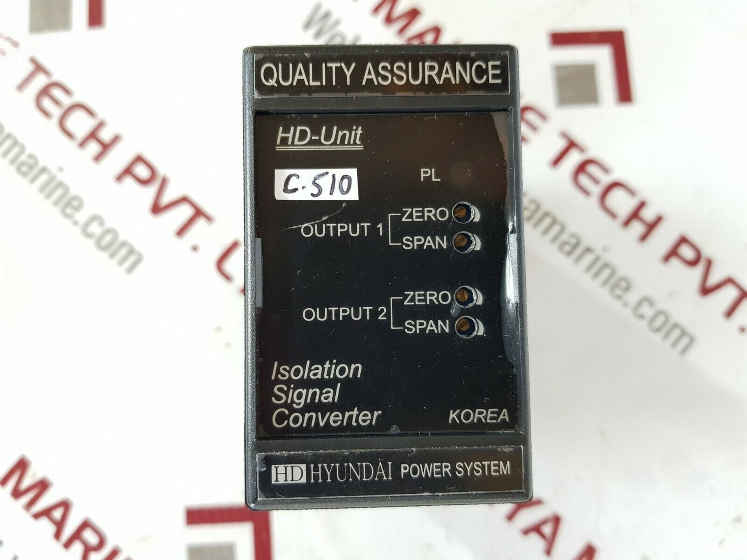 Hyundai hd-unit hd-iso isolation signal converter dc 4~20ma