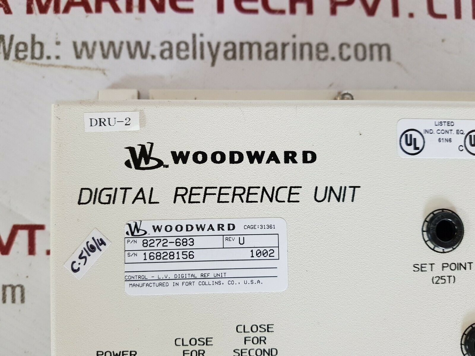 Woodward 8272-683 digital reference unit
