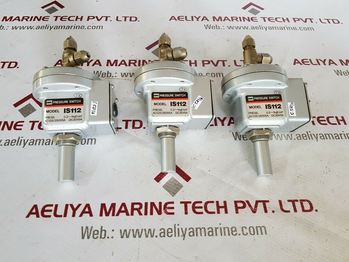 Smc Is112 pressure switch