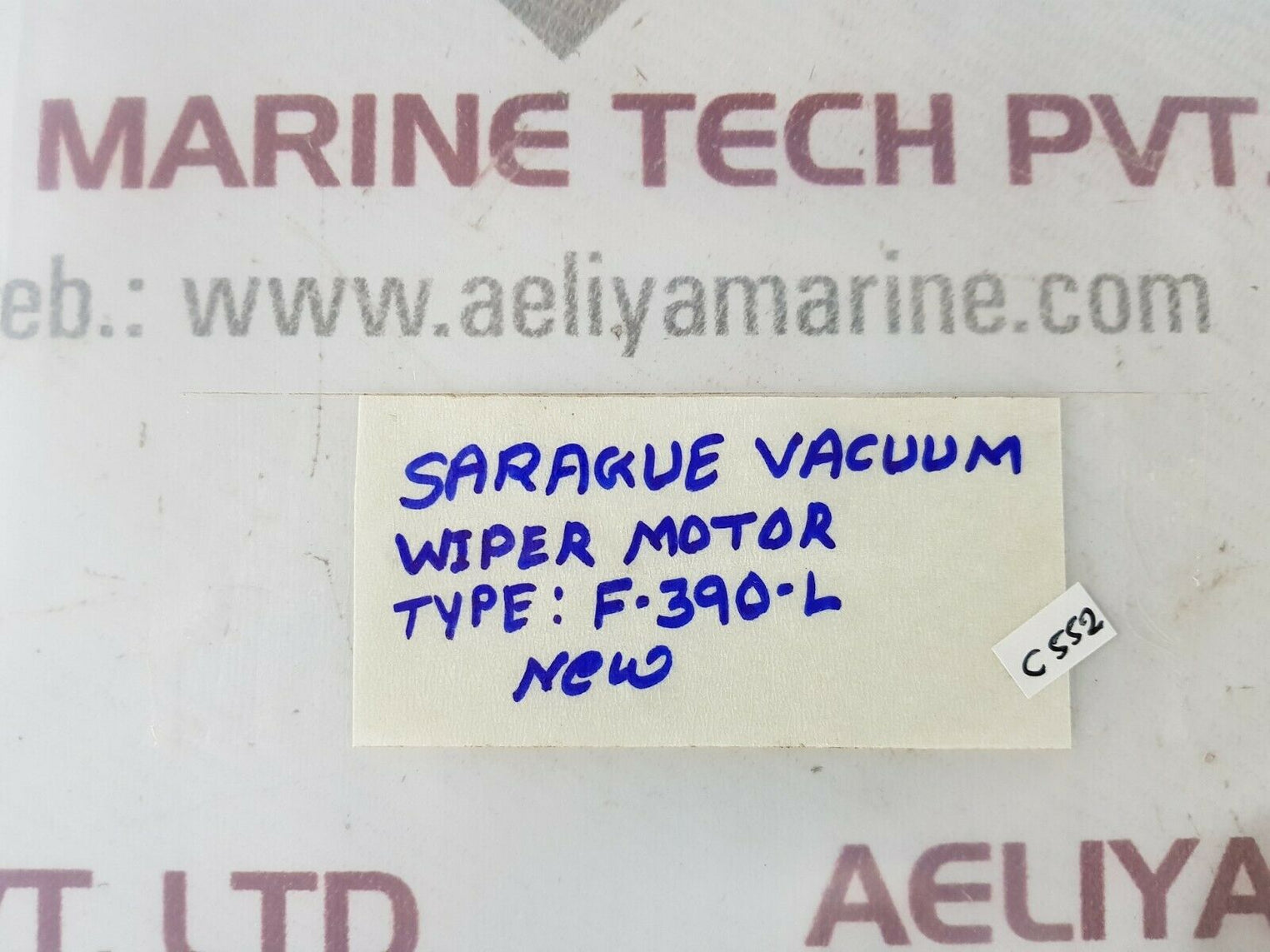 Sprague f.390.l vacuum wiper motor a10/08505/107