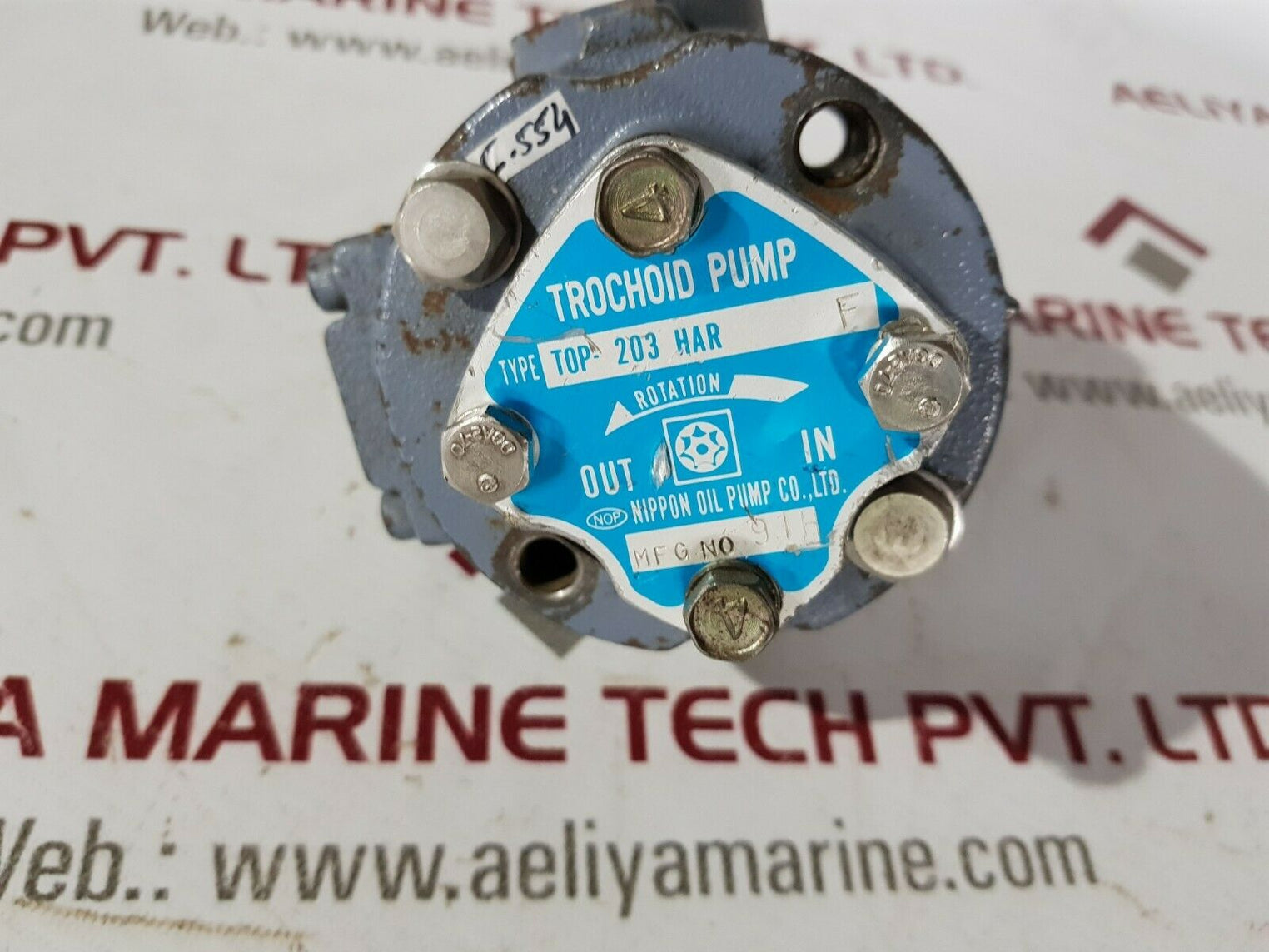 Nippon oil pump top-203har trochoid pump