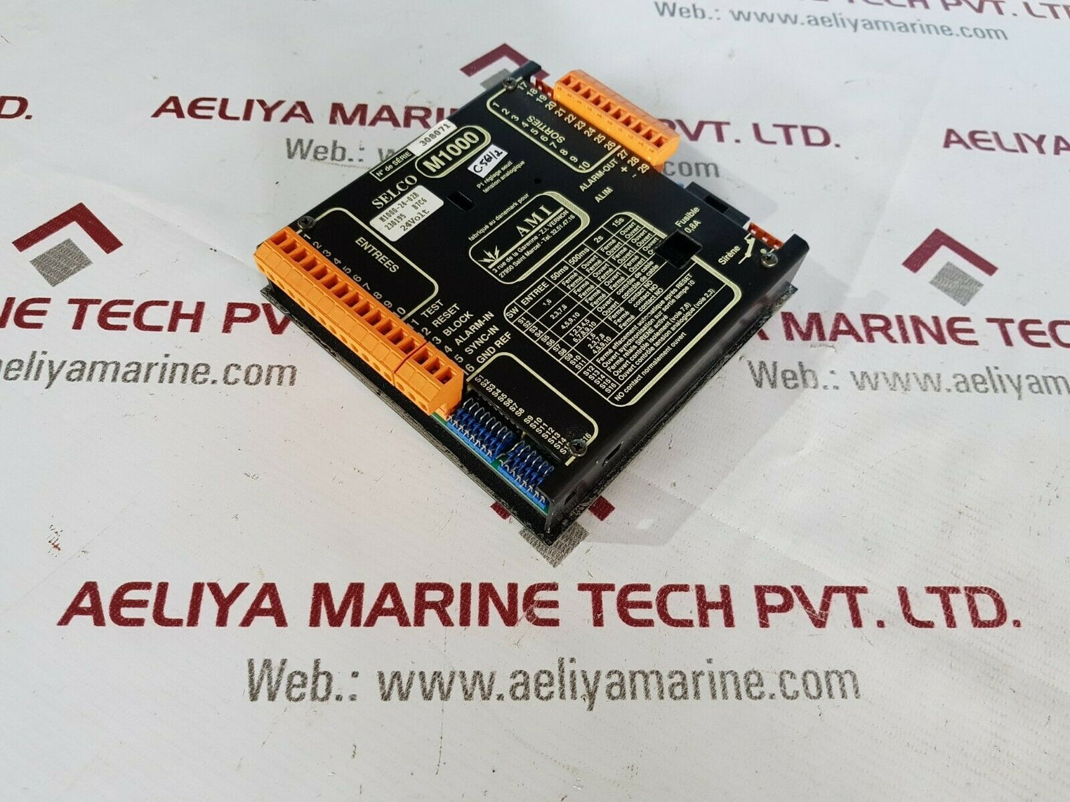 Selco m1000-24-02b alarm annunciator