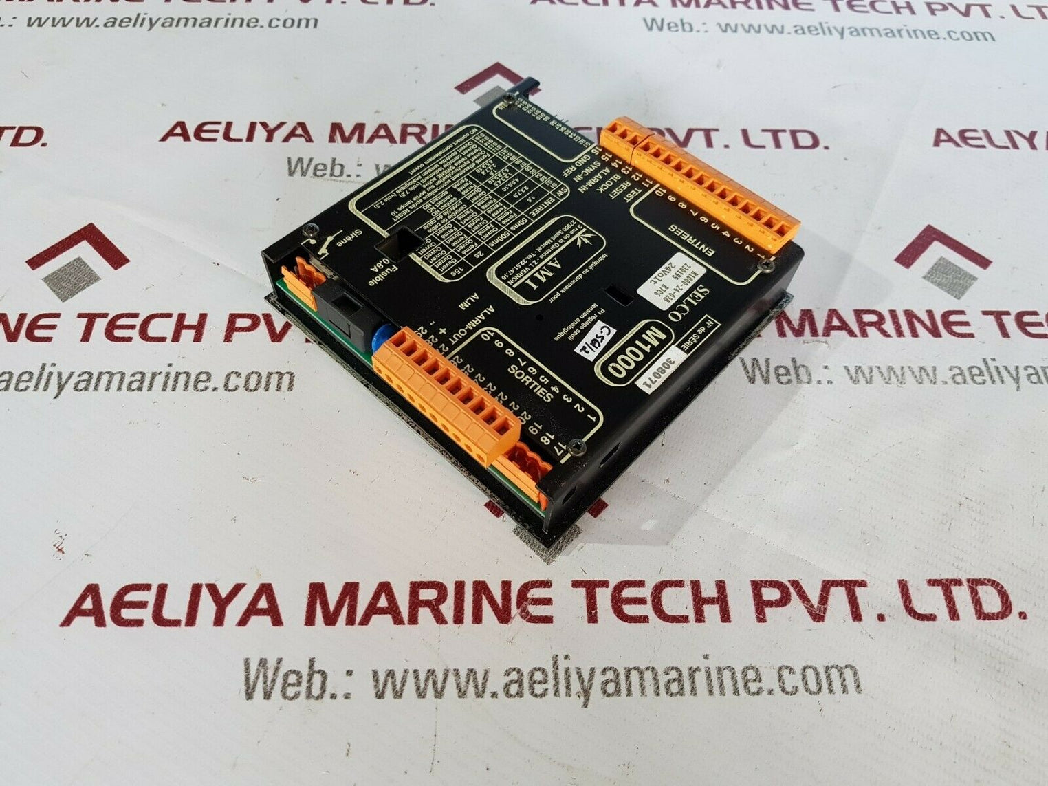 Selco m1000-24-02b alarm annunciator