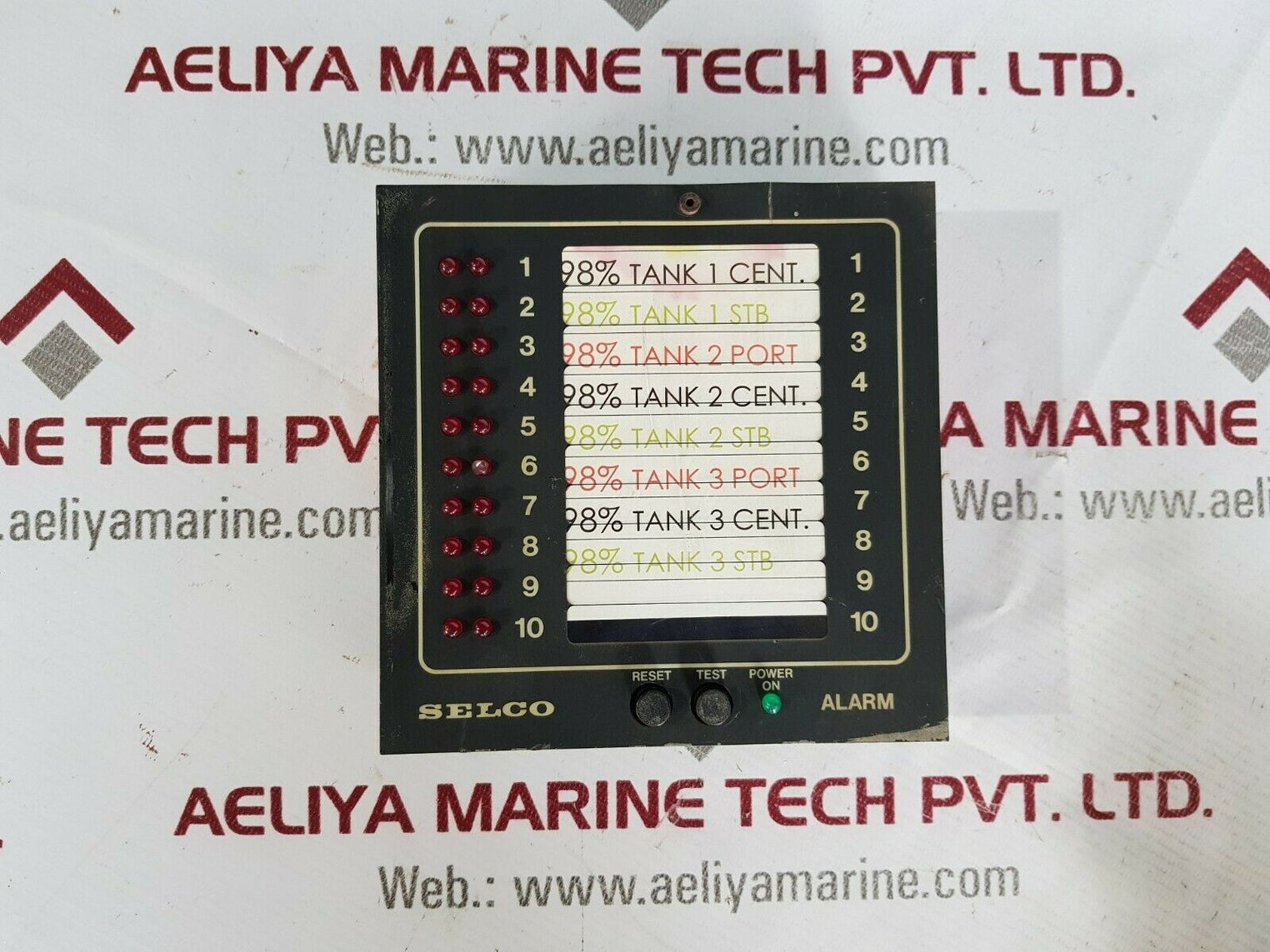 Selco m1000-24-02b alarm annunciator