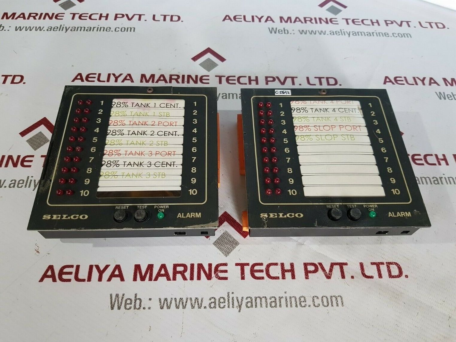 Selco m1000-24-02b alarm annunciator