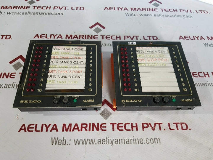 Selco m1000-24-02b alarm annunciator