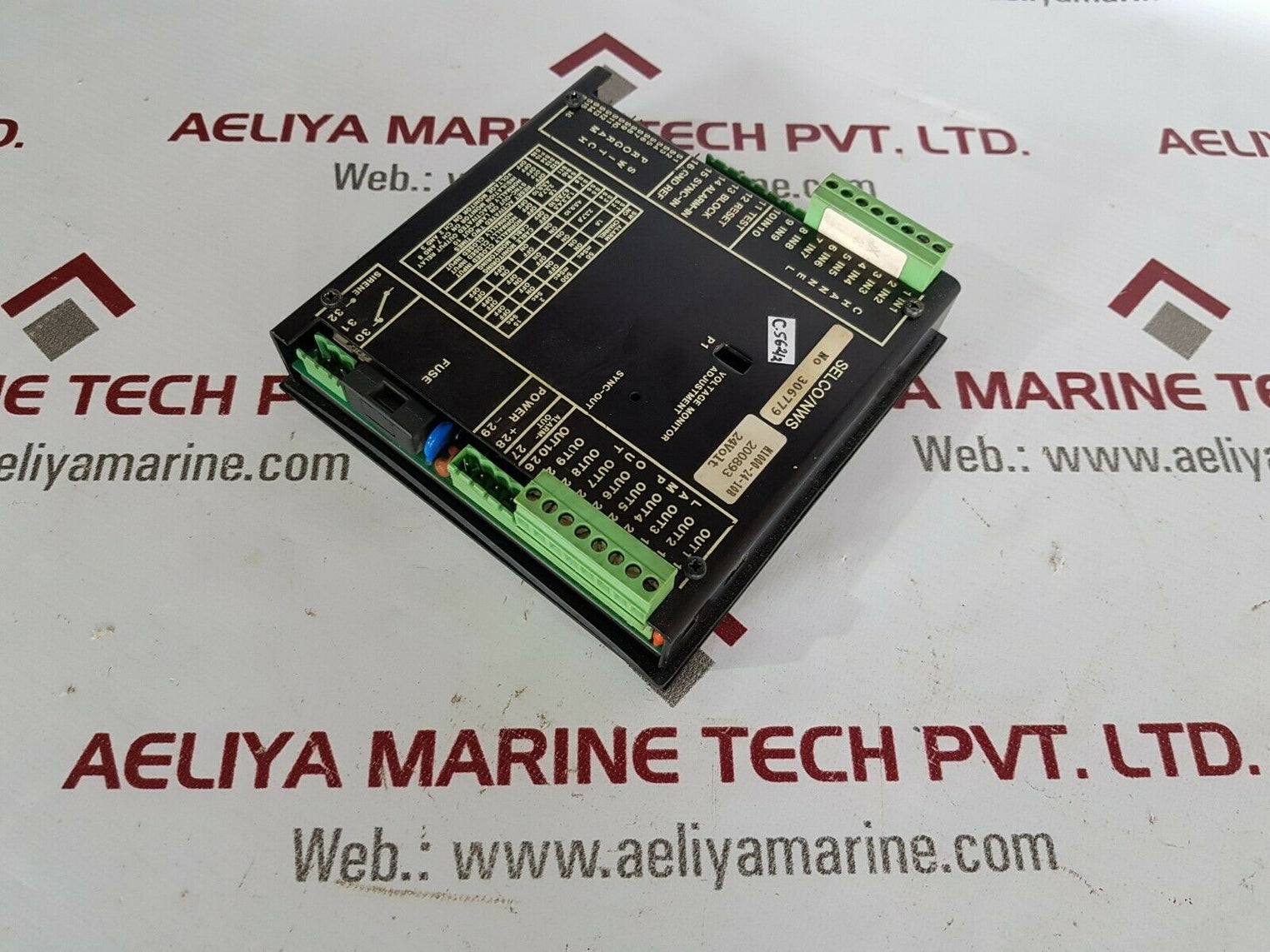 Selco m1000-24-10b alarm annunciator 24volt