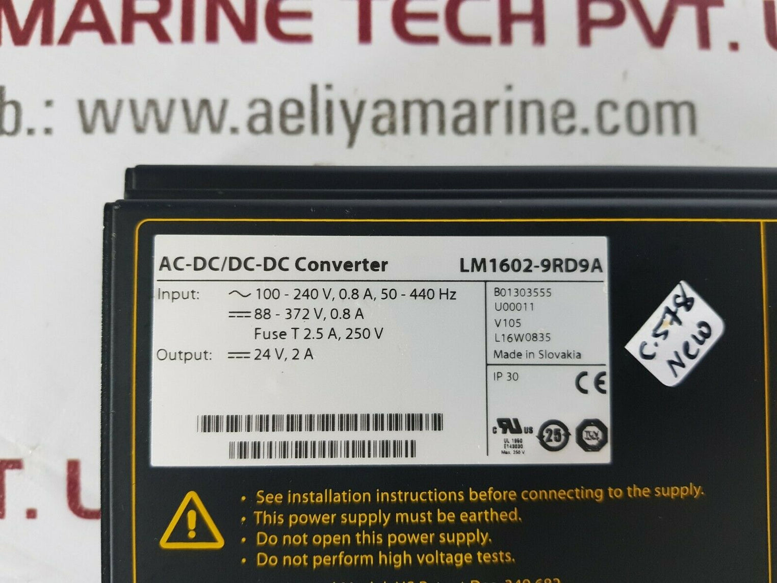 Power-one ac-dc/dc-dc converter lm1602-9rd9a