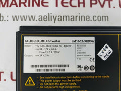 Power-one ac-dc/dc-dc converter lm1602-9rd9a