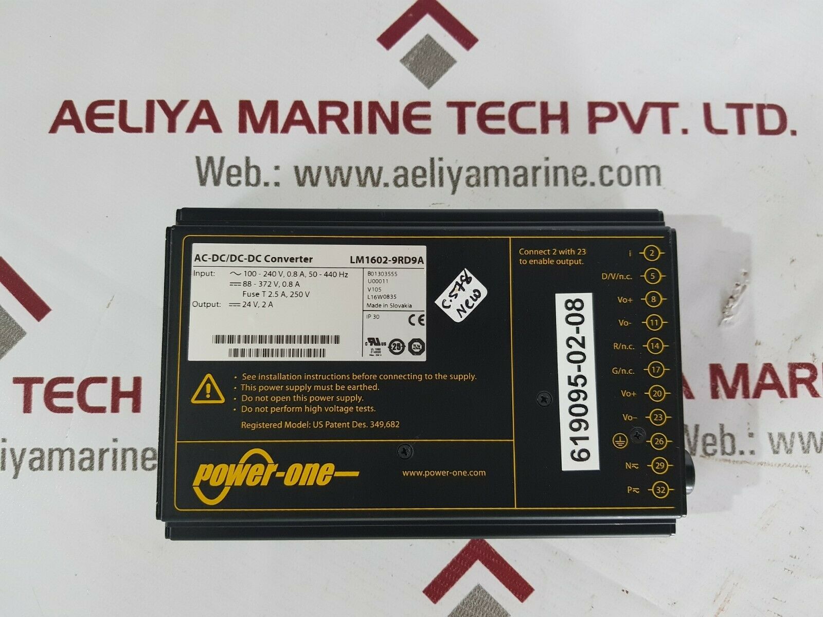 Power-one ac-dc/dc-dc converter lm1602-9rd9a – Aeliya Marine Tech