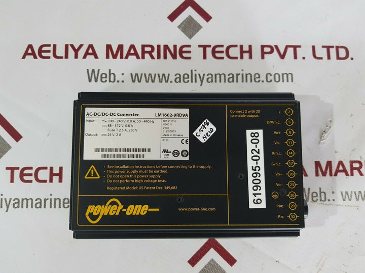 Power-one ac-dc/dc-dc converter lm1602-9rd9a
