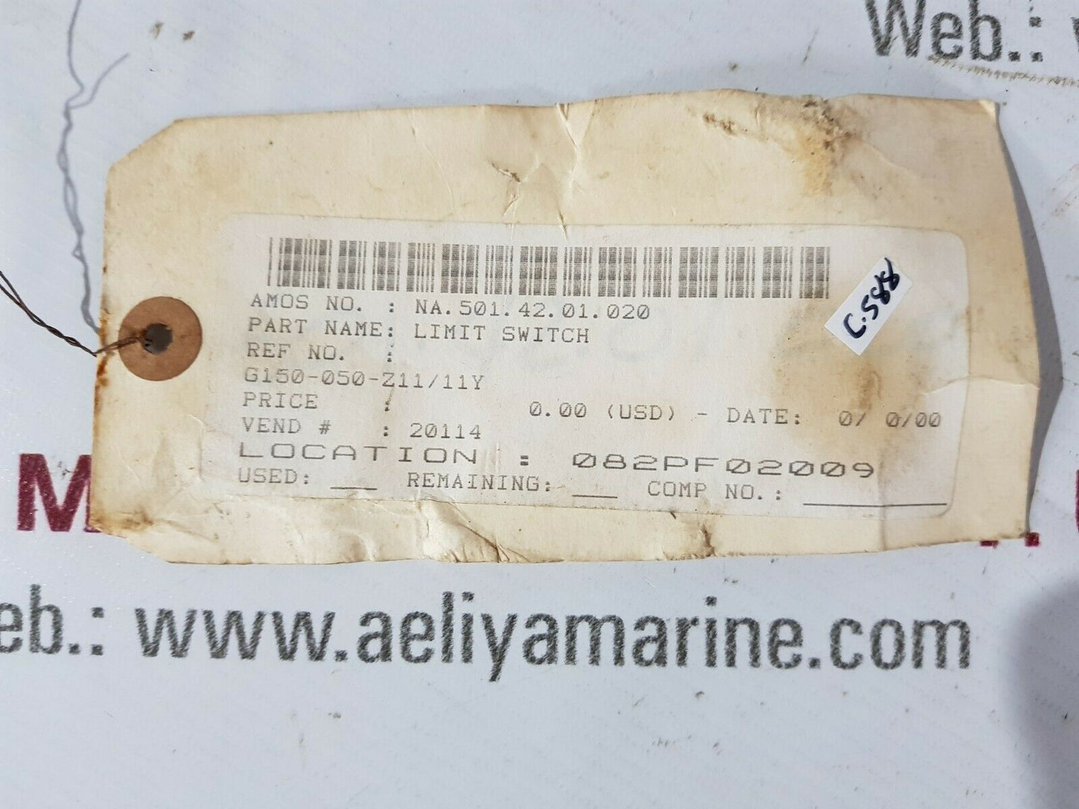 Schmersal g150-050 z11/11y gear switch