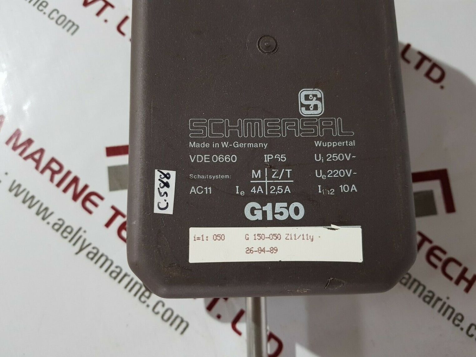 Schmersal g150-050 z11/11y gear switch