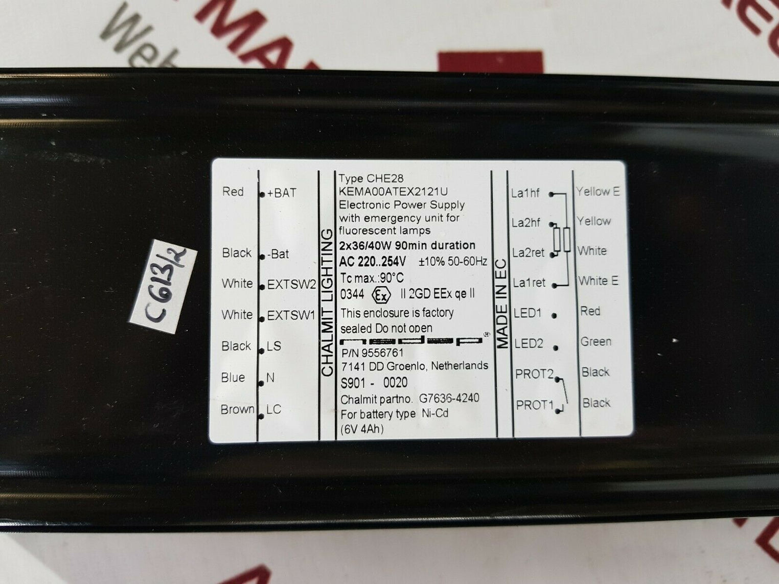 Chalmit lighting che28 electronic power supply