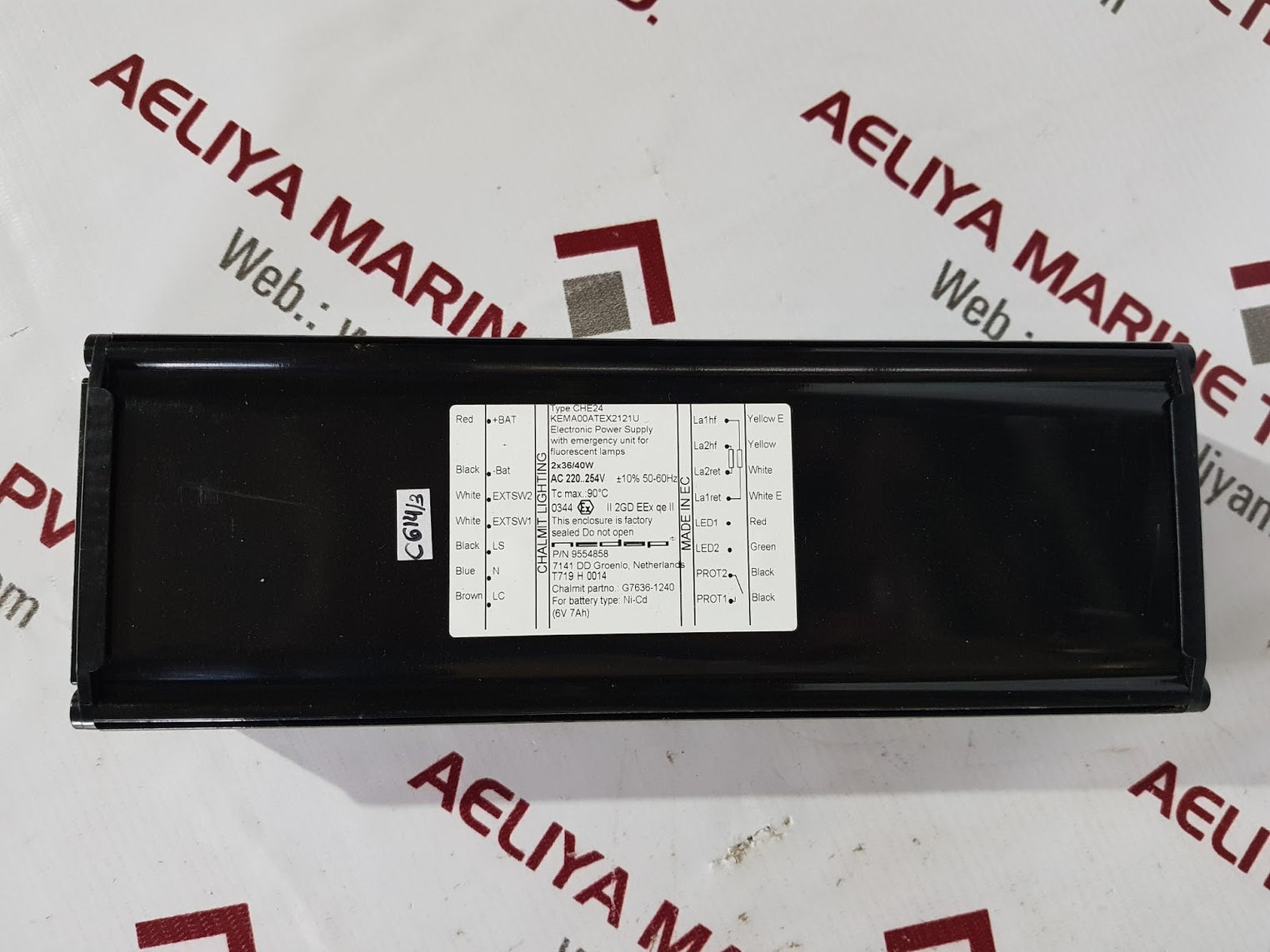 Chalmit lighting che24 electronic power supply kema00atex2121u