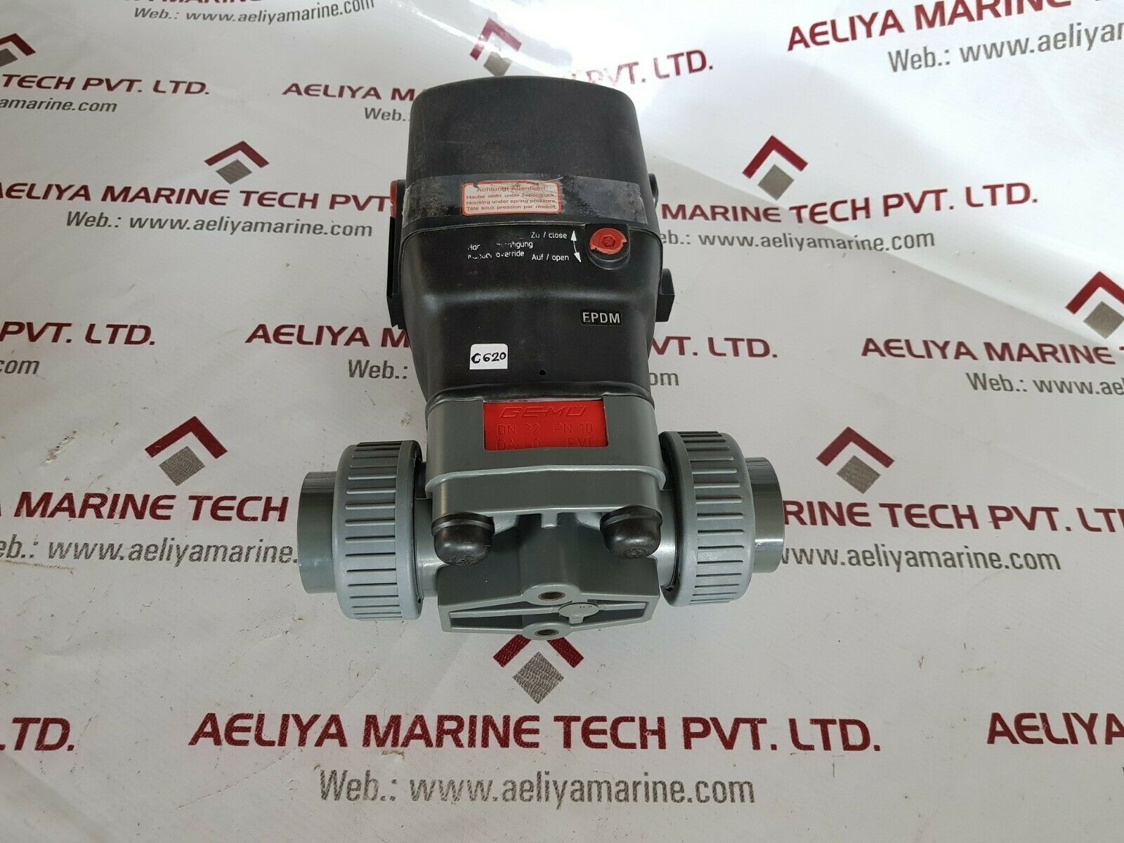 Gemu diaphram valve dn32 pn10 da40 pvc