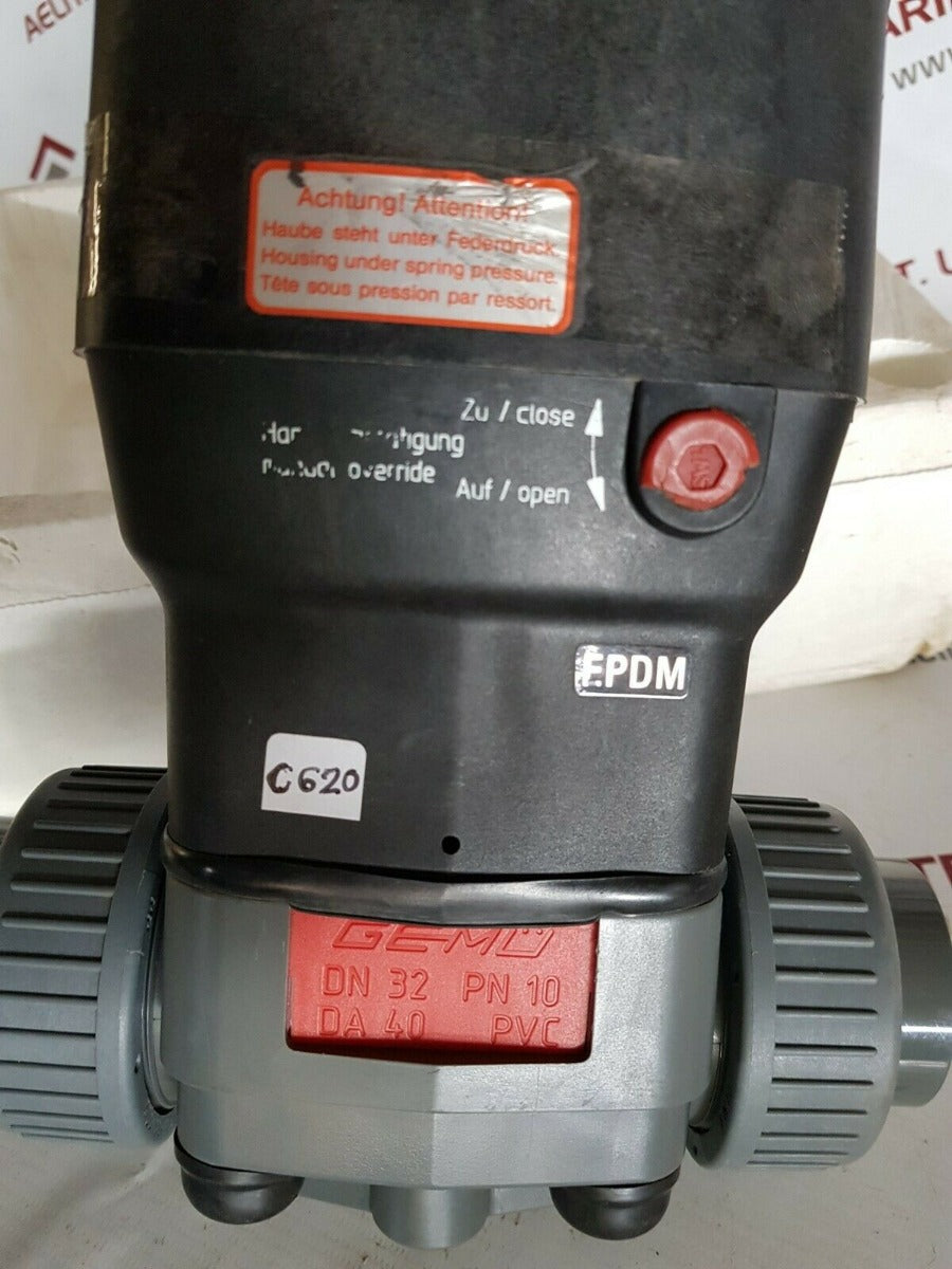 Gemu diaphram valve dn32 pn10 da40 pvc