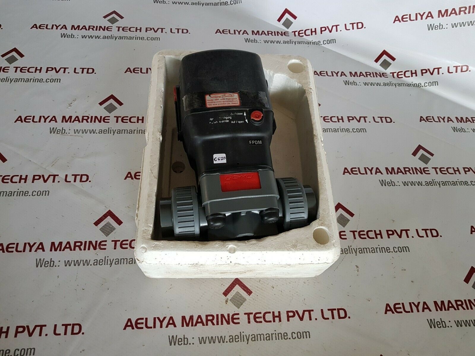 Gemu diaphram valve dn32 pn10 da40 pvc