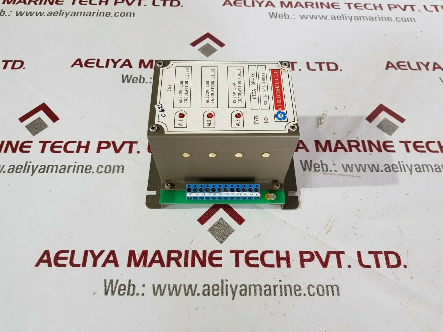 Kt electric ktga-3p-4k group annunciator