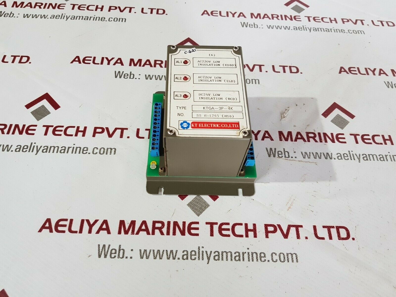 Kt electric ktga-3p-4k group annunciator