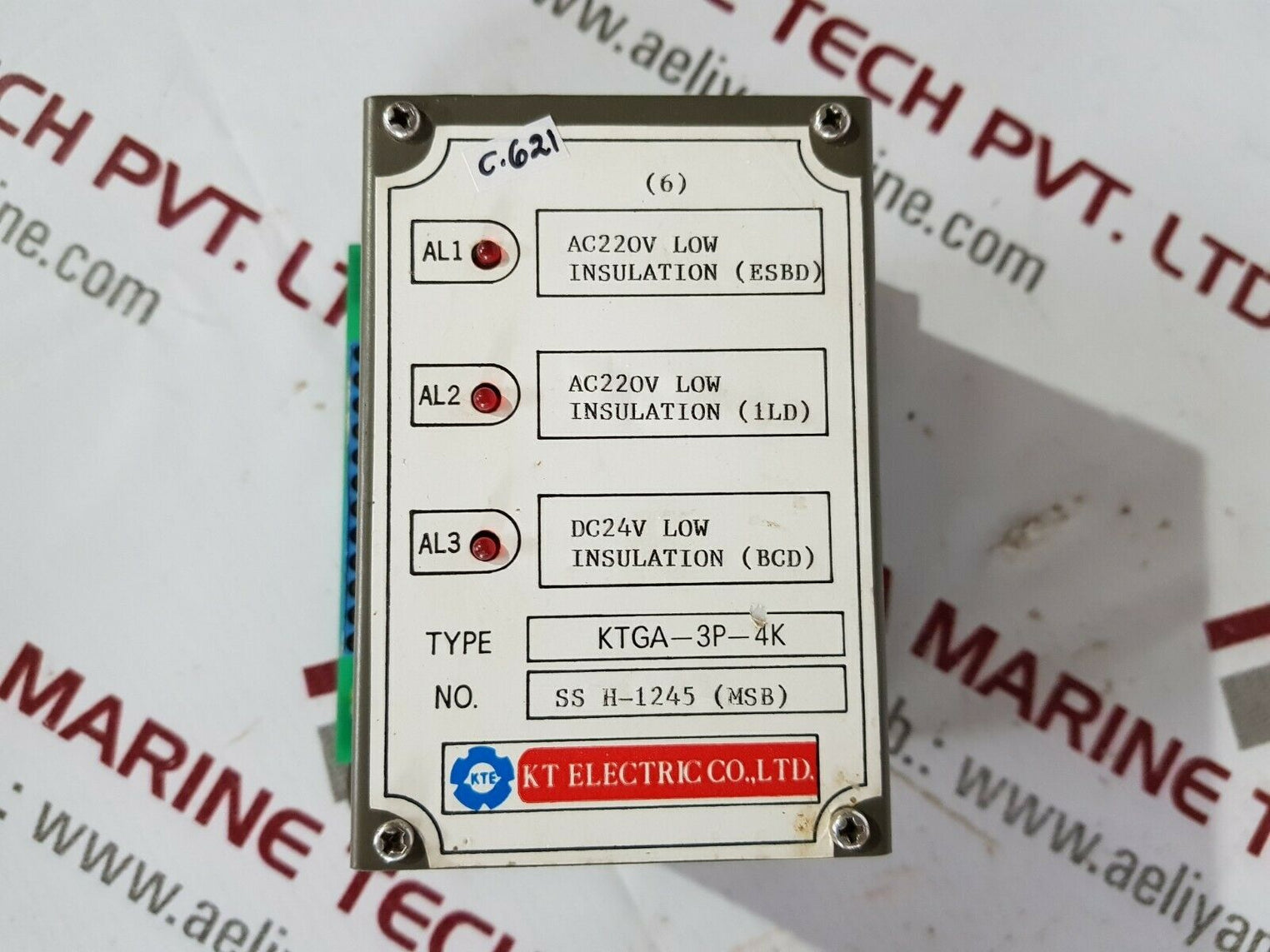 Kt electric ktga-3p-4k group annunciator