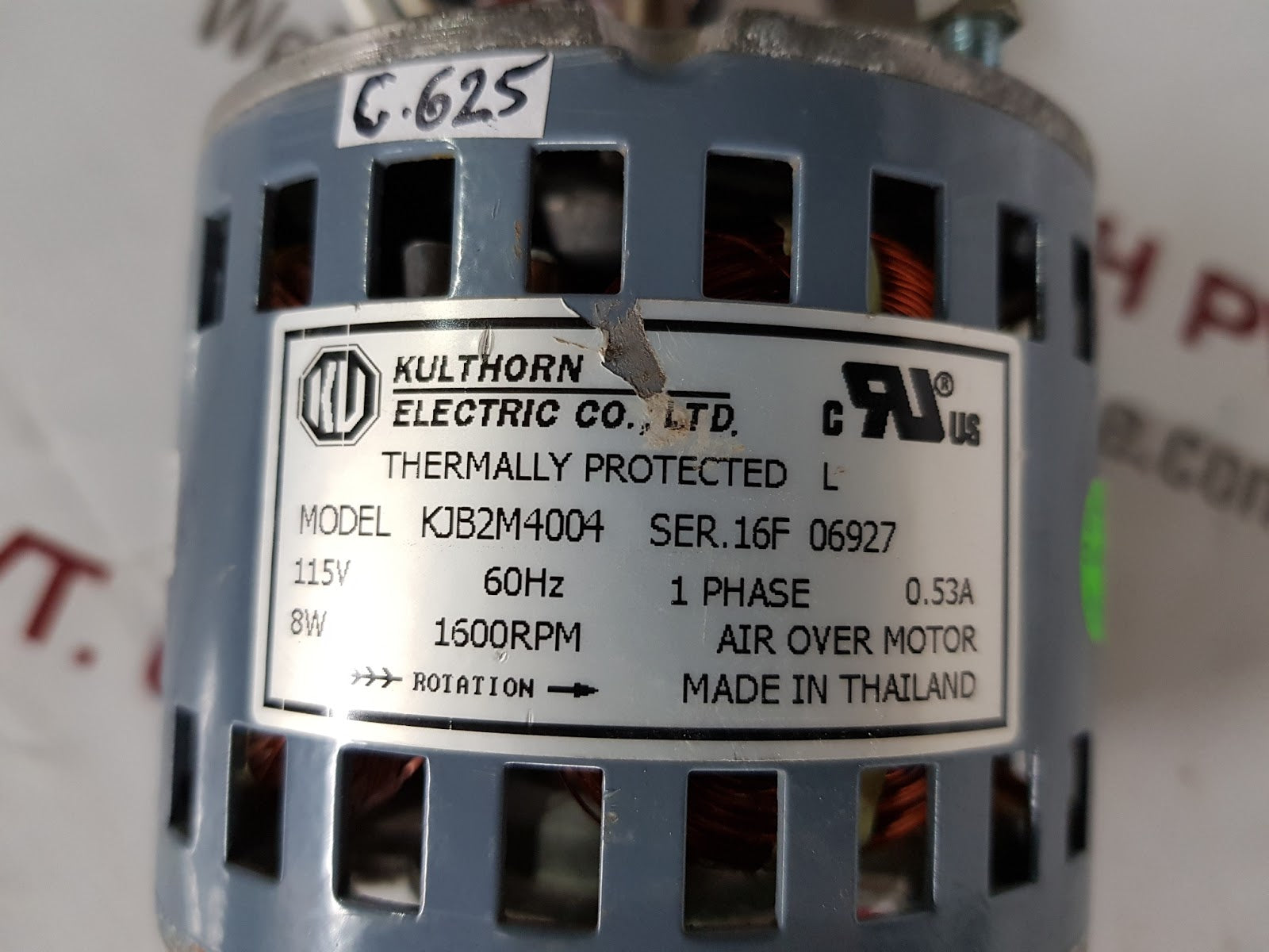 kulthorn electric kjb2m4004 motor