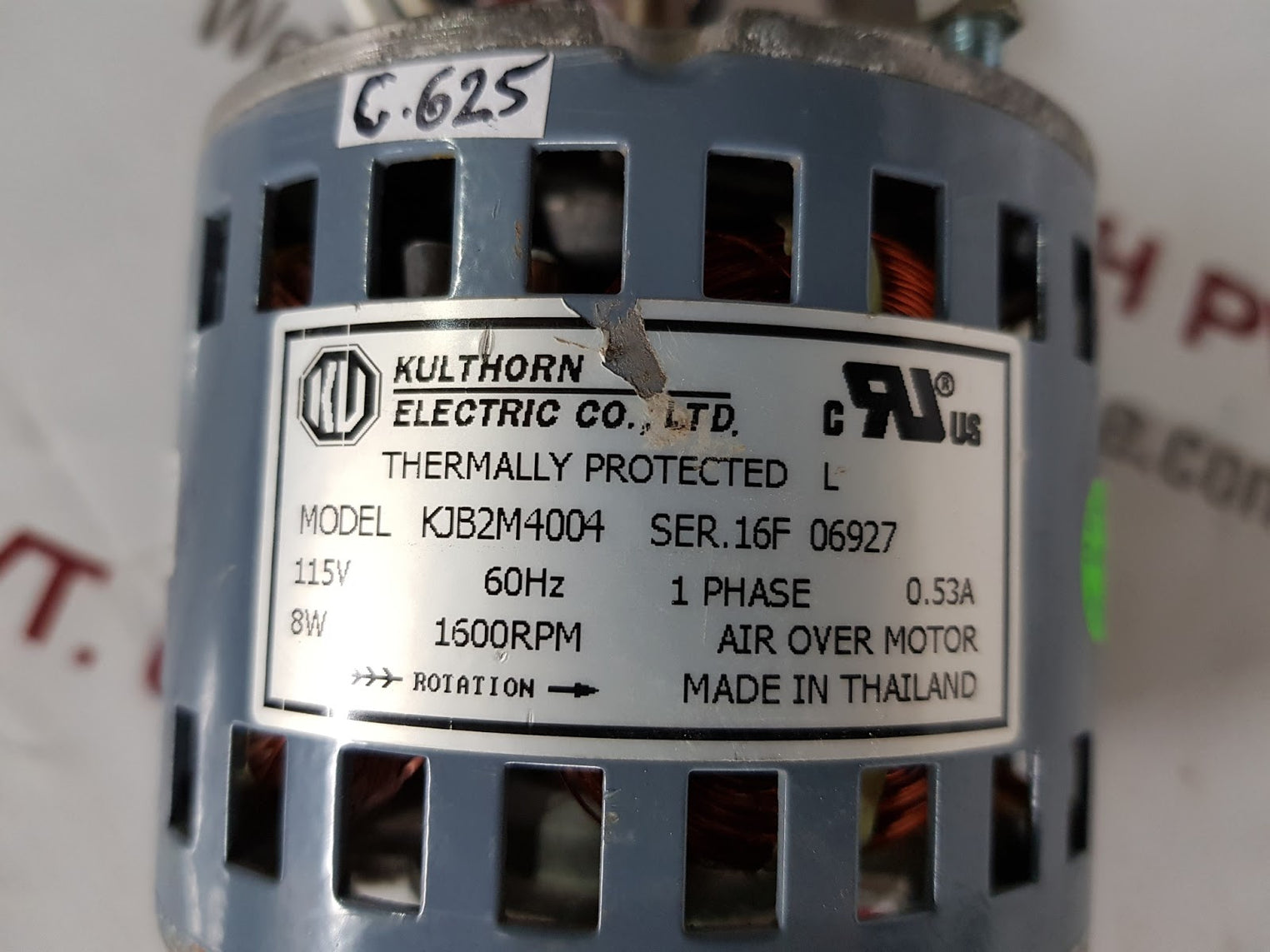 kulthorn electric kjb2m4004 motor
