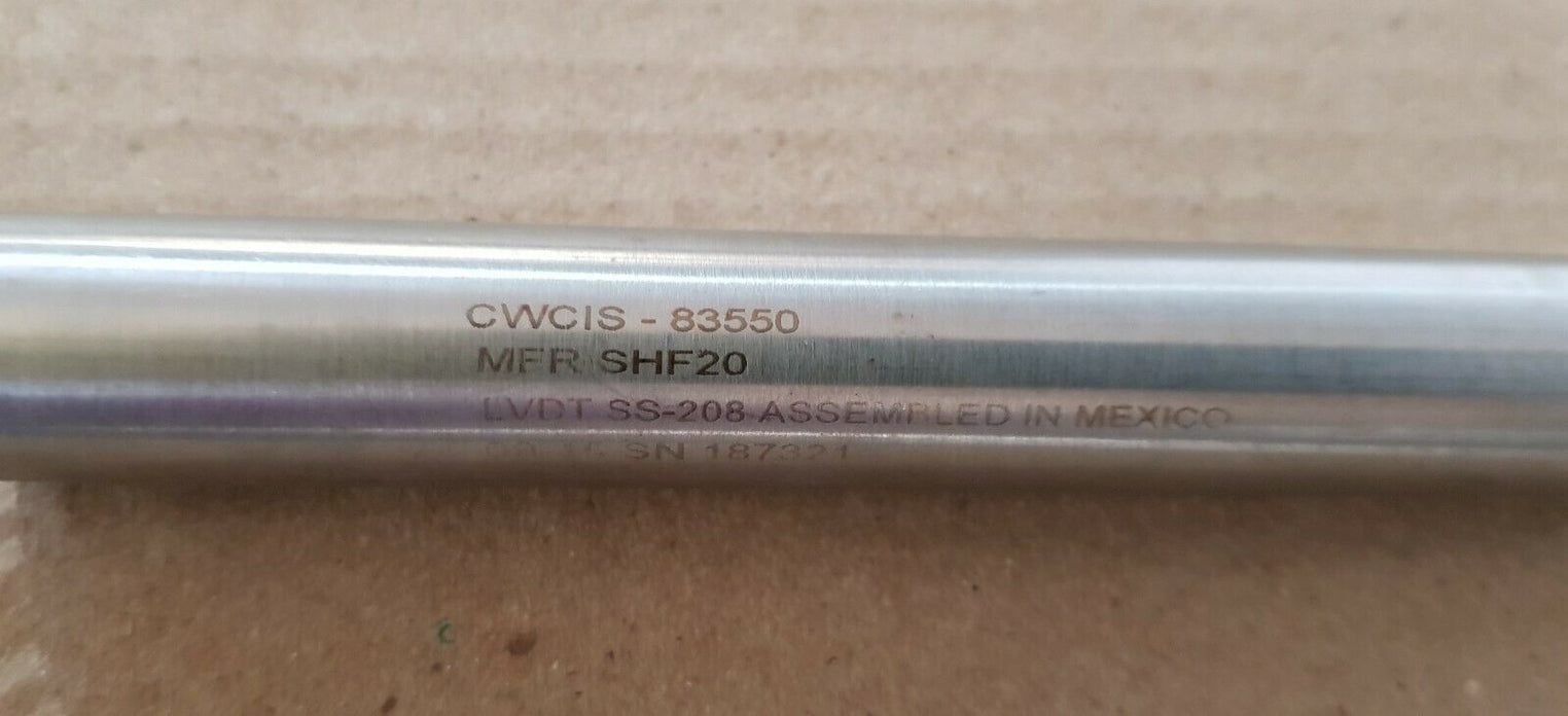 Cwcis-83550 mfr shf20 lvdt ss-208