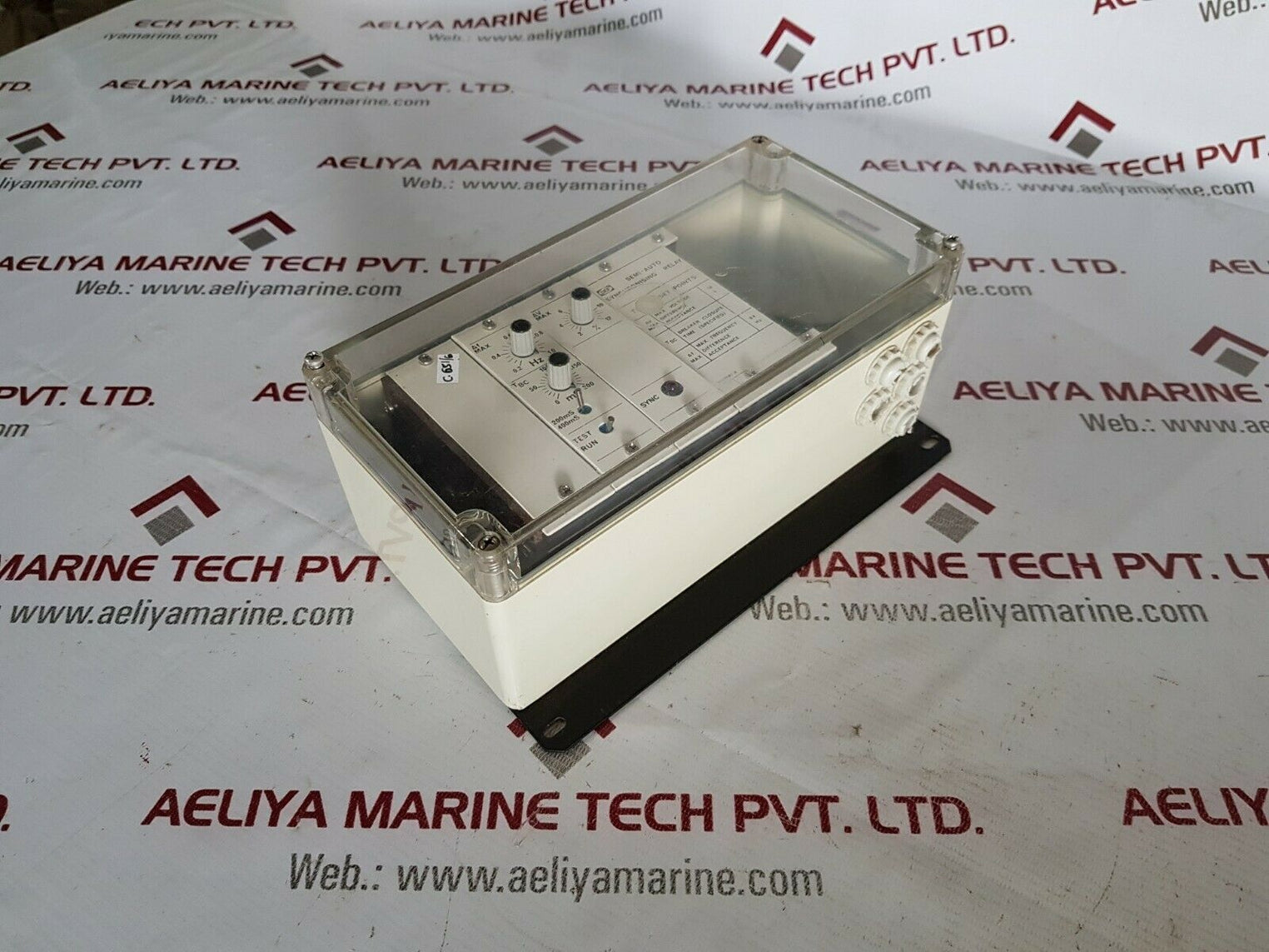 Deif semi-auto synchronising relay