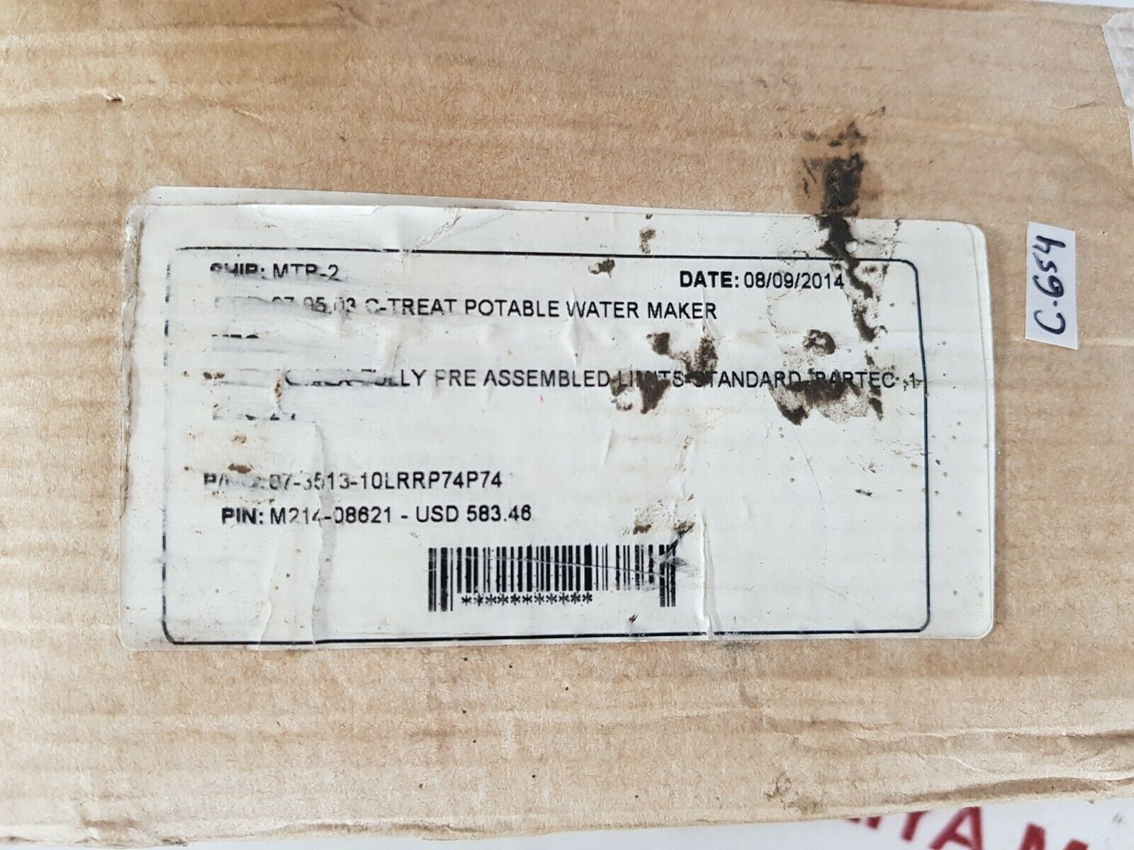 Bartec 07-351 emergency push button stop control station switch ptb 00 atex 1068
