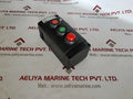 Bartec 07-351 emergency push button stop control station switch ptb 00 atex 1068