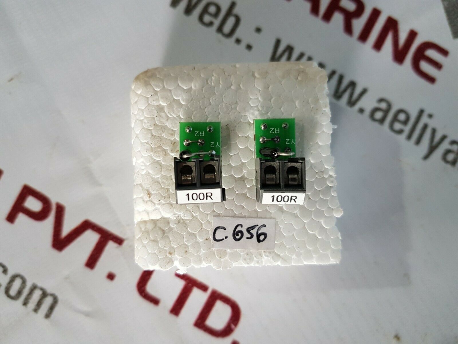 Marinefloc ab 4016 shunt 100 ohm for ppm signal to rec.