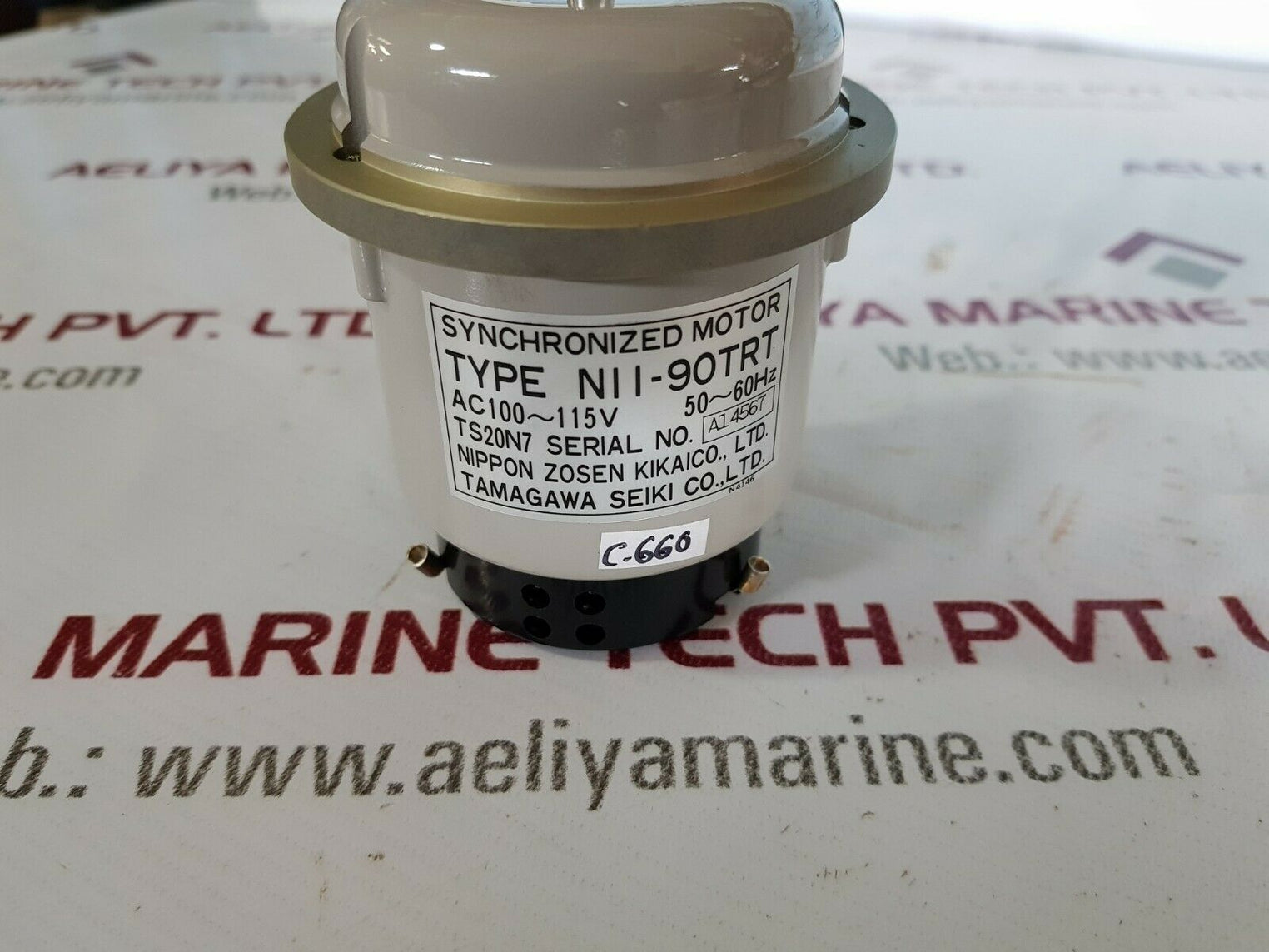 Tamagawa seiki nI I-90trt synchronized motor